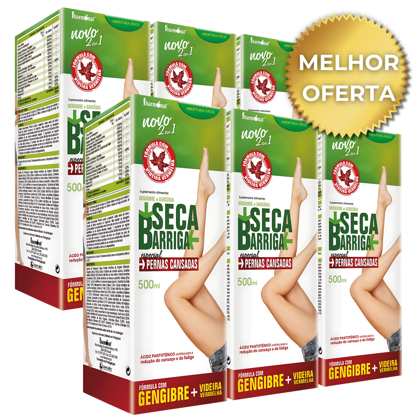 Secabarriga Special Tired Legs 500ml – Circulation, Detox and Energy
