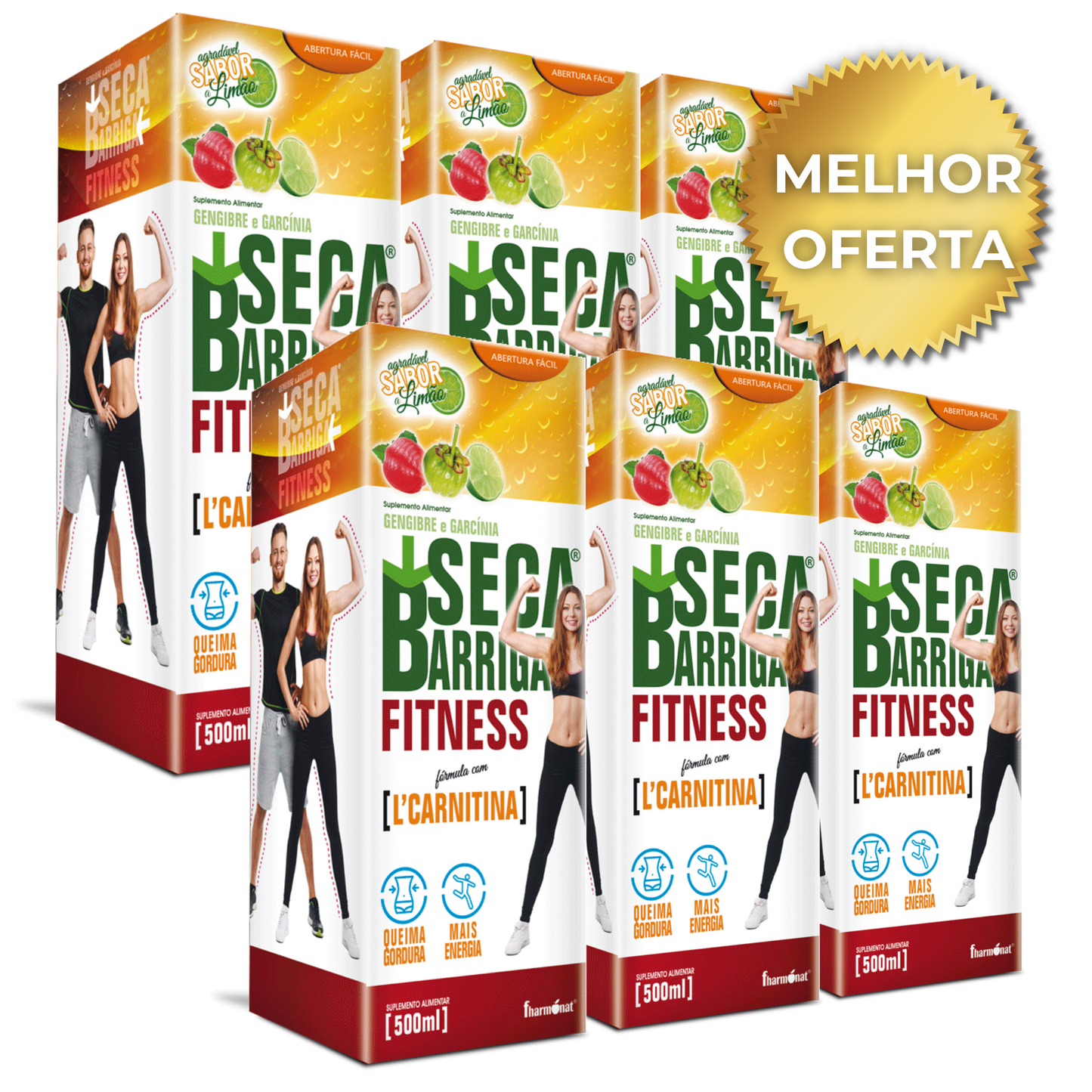 Secabarriga Fitness 500ml – Energy, Focus and Fat Burning