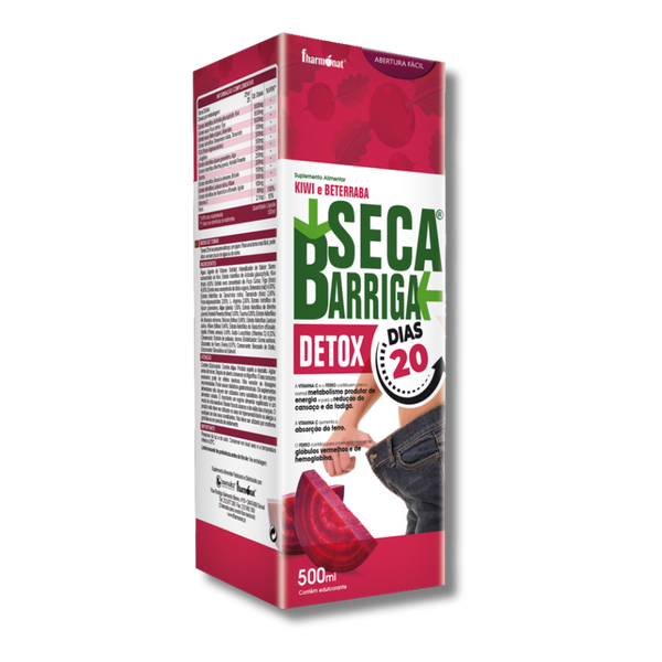 Seca Barriga Detox Draining 500ml — liquid supplement for a natural detox routine and well-being