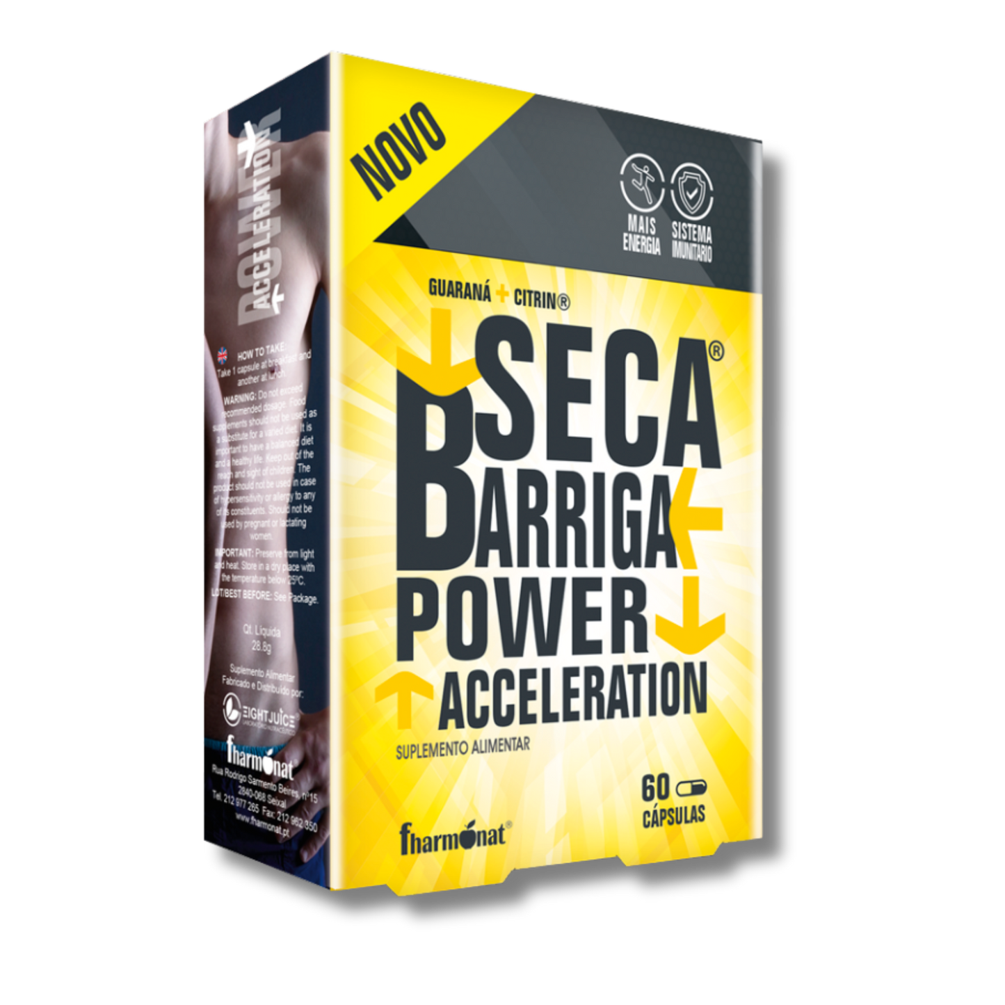 Seca Barriga Power Acceleration 60 Capsules – Energy, Metabolism and Fat Burning