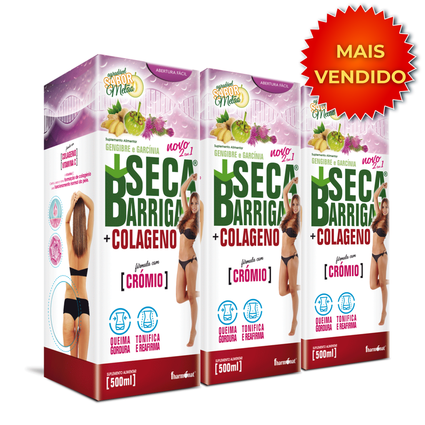 SECABARRIGA + COLLAGEN – 500ml | Burns Fat and Firms Skin