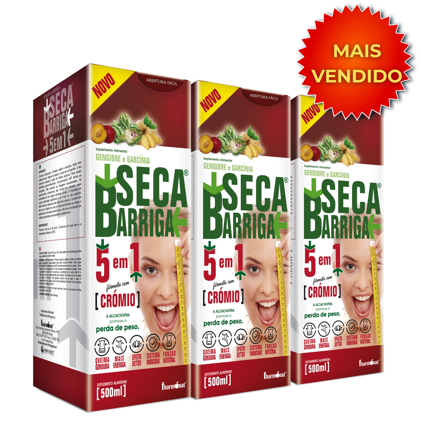 Secabarriga 5 in 1 - 500ML | Complete Action on 5 Fronts