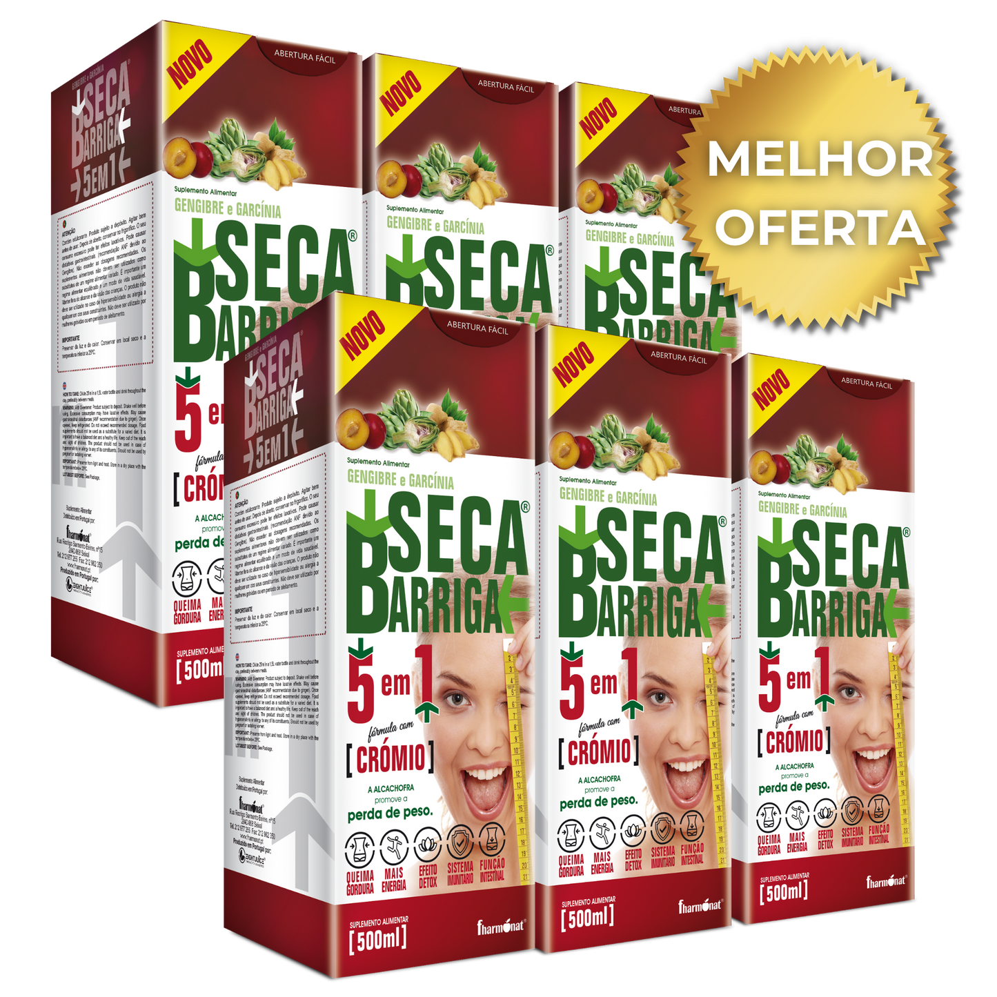 Secabarriga 5 in 1 - 500ML | Complete Action on 5 Fronts